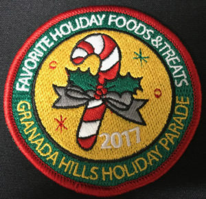 2017 Granada Hills Holiday Parade patch